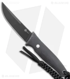 CIVIVI Terzuola Tamashii Fixed Blade Knife Dark Green Micarta (4.07" Black SW)