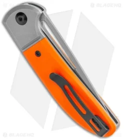 CIVIVI Trailblazer Slip Joint Knife Orange G10 (3" Stonewash) C2018A -Civivi CIVIVI Trailblazer SJ Orange G 10 Gray C2018A BHQ 116971 jr side