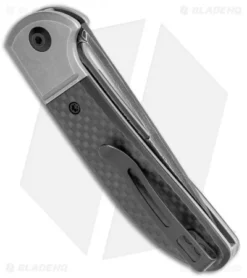 CIVIVI Trailblazer Slip Joint Knife Carbon Fiber (3" Damascus) C2018DS-1 -Civivi CIVIVI Trailblazer SJ Twill CF Black G 10 Damascus C2018DS 1 BHQ 116976 jr side