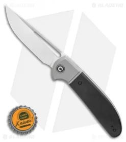 CIVIVI Trailblazer XL Slip Joint Knife Black G10 (3.5" Stonewash) C2101C -Civivi CIVIVI Trailblazer XL Slip Joint Knife Black G10 3.5 Stonewash C2101C BHQ 122537 LS Bottlecap