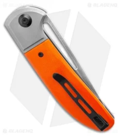 CIVIVI Trailblazer XL Slip Joint Knife Orange G10 (3.5" Stonewash) C2101B -Civivi CIVIVI Trailblazer XL Slip Joint Knife Orange G10 3.5 Stonewash C2101B BHQ 122535 LS Side