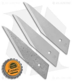CIVIVI Utility Knife Replacement Blades (9Cr18MoV + Damascus) CA-03A -Civivi CIVIVI Utility Knife Replacement Blades 9Cr18MoV Damascus CA 03A BHQ 124561 jr bottlecap