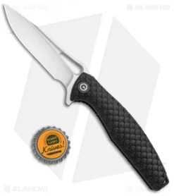 CIVIVI Wyvern Folding Flipper Knife Black FRN (3.5" Satin) C902B -Civivi CIVIVI Wyvern Black FRN Satin C902B BHQ 93890 jr bottlecap