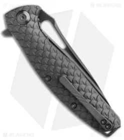 CIVIVI Wyvern Folding Flipper Knife Black FRN (3.5" Black) -Civivi CIVIVI Wyvern Folding Flipper Knife Black FRN 3.5 Black C902I BHQ 115288 LS Side