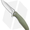 CIVIVI Wyvern Folding Flipper Knife OD Green FRN (3.5" Satin) C902A