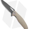 CIVIVI Wyvern Folding Flipper Knife Tan FRN (3.5" Black)