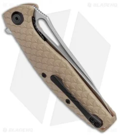 CIVIVI Wyvern Folding Flipper Knife Tan FRN (3.5" Satin) C902C -Civivi CIVIVI Wyvern Folding Tan FRN Satin C902C BHQ 100881 jr side