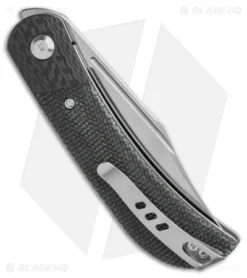 CIVIVI Appalachian Drifter 2 Liner Lock Knife Dark Green Micarta (3" Satin) -Civivi Civivi Appalachian Drifter 2 LL Knife Dark Green Micarta 3in Satin BHQ 138580 td side