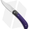 CIVIVI Appalachian Drifter 2 Liner Lock Knife Purple G-10 (3" Satin)