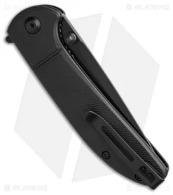 CIVIVI Badlands Vagabond Folding Knife Black FRN (3.25" Black) -Civivi Civivi Badlands Vagabond Folding Knife Black FRN 3in 25cm Black BHQ 138576 td side