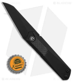 CIVIVI Ostap Hel Ki-V Plus Liner Lock Knife CF (2.5" Black SW ) C20005B-3 -Civivi Civivi Ostap Hel KIV Plus LLk CF 2in Black SW BHQ 151748 td size