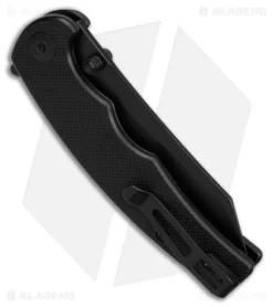 CIVIVI P87 Folder Liner Lock Knife Black G-10 (2.9" Black SW) C21043-1 -Civivi Civivi P87 Folder LLK Black G10 2in Black SW BHQ 151777 td side