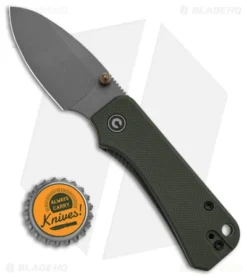 CIVIVI Baby Banter Liner Lock Knife Green G-10 (2.4" SW Nitro-V) -Civivi Civivi Peterson Baby Banter Liner Lock Knife Green G 10 2in 4cm Stonewash Nitro V BHQ 126485 td size