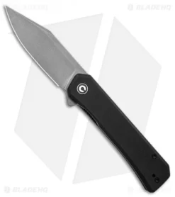 CIVIVI Relic Liner Lock Knife W/Tweezers Black G-10 (3.5" SW)